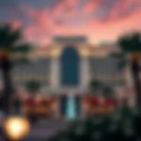 The Elegant Architecture of The Sands Regency Elegant view of The Sands Regency exterior showcasing its architectural design