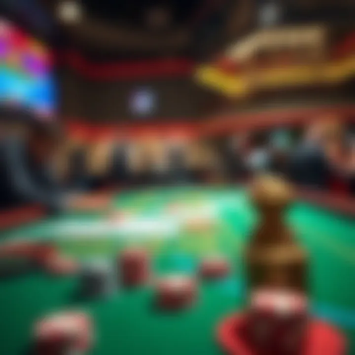 Visual representation of betting odds