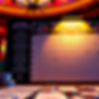 A strategic board illustrating various lottery strategies and tips for players.