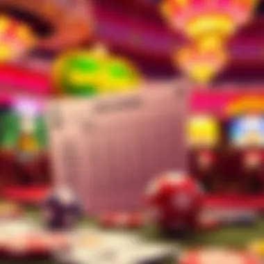 An illustration representing the odds of winning in the lottery with engaging graphics.