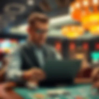 A responsible bettor reviewing strategies