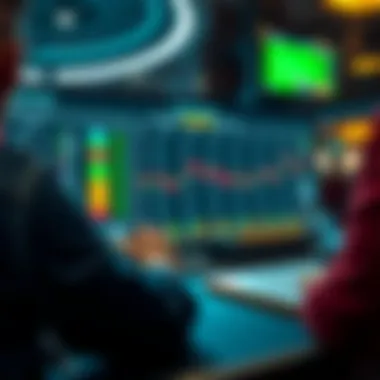 Technology in Skill Betting A digital interface showcasing advanced betting algorithms