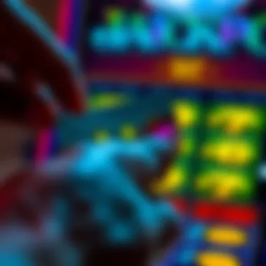 Revealing Symbols on the Ticket A hand carefully scratching off a ticket revealing hidden symbols.