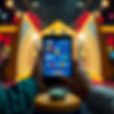 User engagement with lottery scanner applications