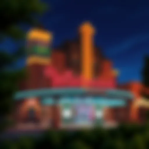 Exterior view of Wildwood Casino showcasing its architectural design