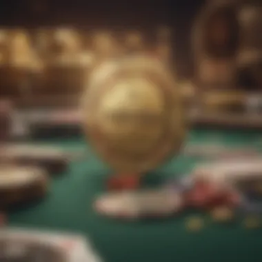 Zynga Poker gameplay showcasing free gold rewards